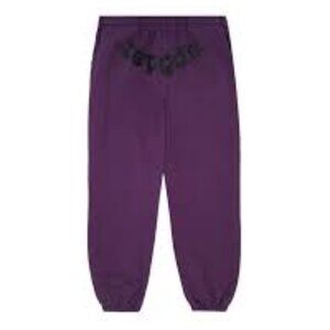 Sp5der Web Sweatpants Grape